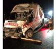 Kütahya’da ambulans devrildi: 3 yaralı