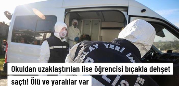 Okuldan uzaklaştırılan lise öğrencisi bıçakla dehşet saçtı: 1 öğrenci öldü, 5 kişi yaralı