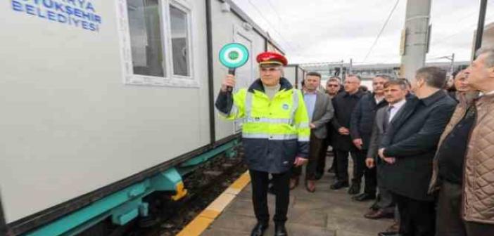 250 konteynerlik kent için Sakarya’dan bir tren daha uğurlandı