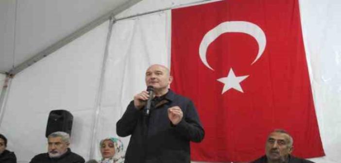 İçişleri Bakanı Soylu: 'Vatandaşımızı yalnız bırakmadık'