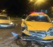 Nevşehir’de ticari taksi ile otomobil çarpıştı: 3 yaralı