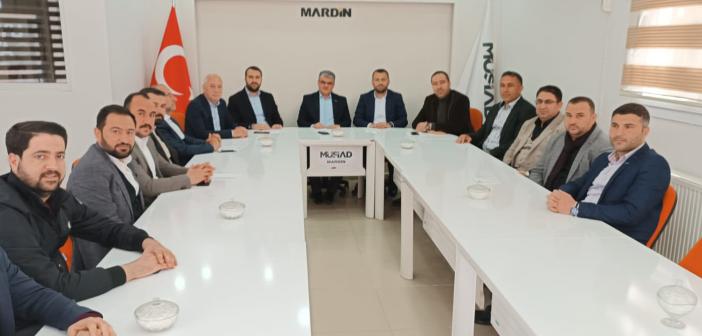AK Parti Mardin İl Başkanı Vahap Alma’nın iade-i ziyaretleri sürüyor