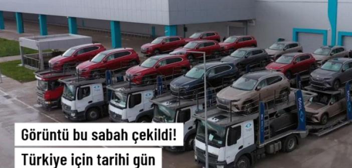 Türkiye için tarihi gün! Togg sevkiyatları başladı