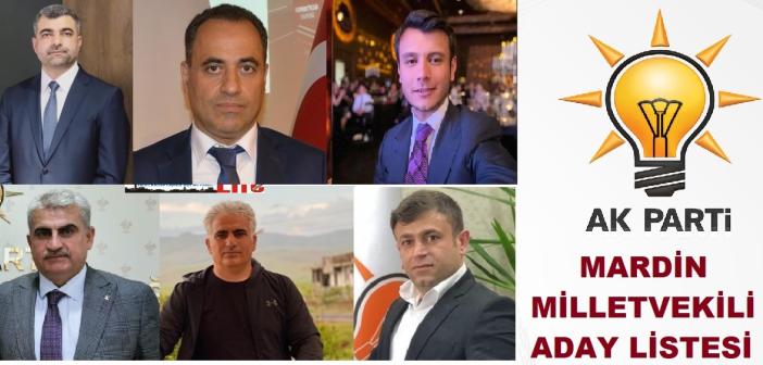 AK Parti Mardin  Aday Listesi belli oldu!
