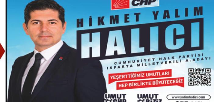 CHP Isparta Birinci sırada adayı Hikmet Yalım Halıcı kimdir?  Hikmet Yalım Halıcı Aslen Nerelidir?