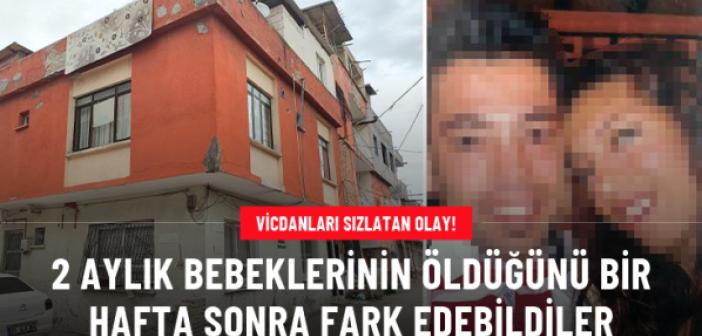 Vicdanları sızlatan olay! Uyuşturucu bağımlısı çift, ölen bebeklerini bir hafta fark etmemiş