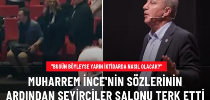 Soru soranları FETÖ'cü olmakla suçlayınca tansiyon yükseldi! Seyirciler salonu terk etti