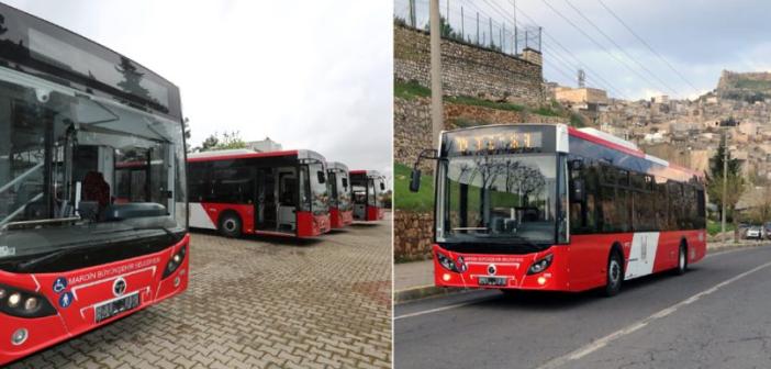 Büyükşehir belediyesine 11 yeni otobüs
