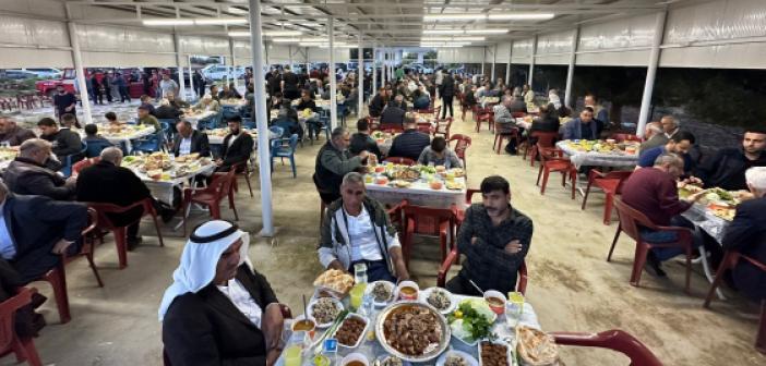 Amerekan Aşireti iftar yemeğinde bir araya geldi