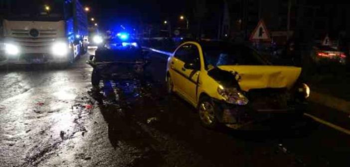 Malatya’da 6 araç birbirine girdi: 2 yaralı