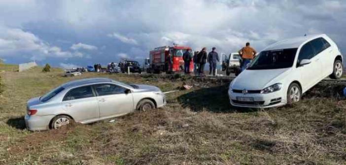 Yozgat’ta zincirleme kaza: 1 ölü, 8 yaralı