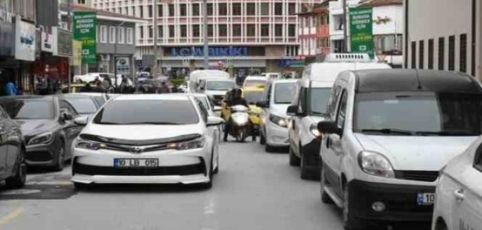 Balıkesir’de trafiğe kayıtlı araç 551 bin oldu