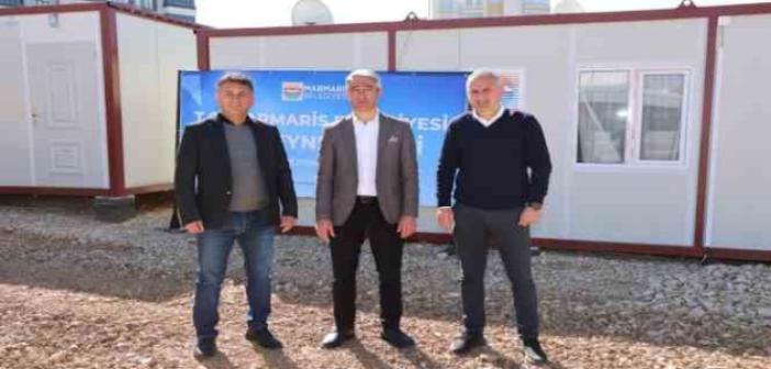 Marmaris Belediyesi’nden Malatya’ya konteyner desteği