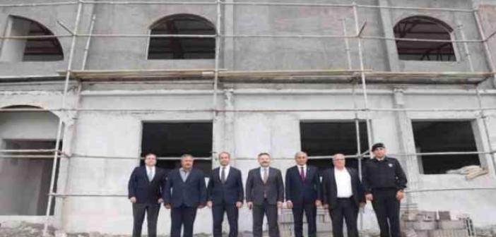 Koçarlı Cemevi ve Kültür Merkezi inşaatında sona yaklaşıldı