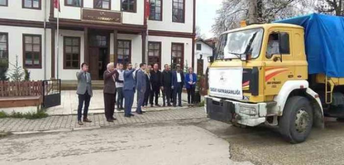 Kastamonu’dan deprem bölgesine yardım seferberliği devam ediyor
