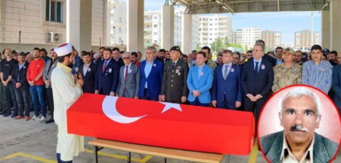 Kıbrıs Gazisi Gezer Nusaybin'de son yolculuğuna uğurlandı