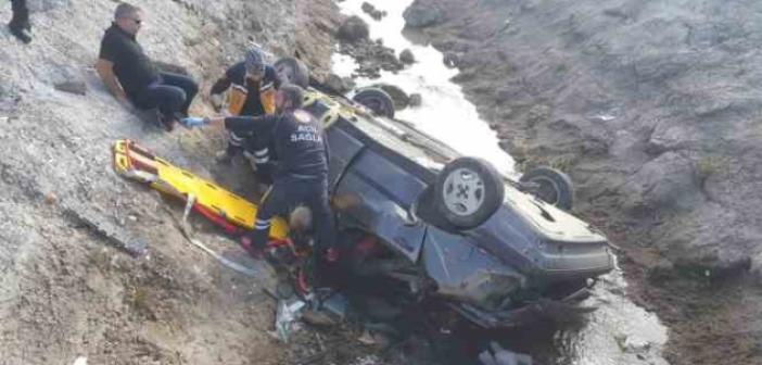 Amasya’da otomobil sulama kanalına uçtu: Anne ve oğlu öldü