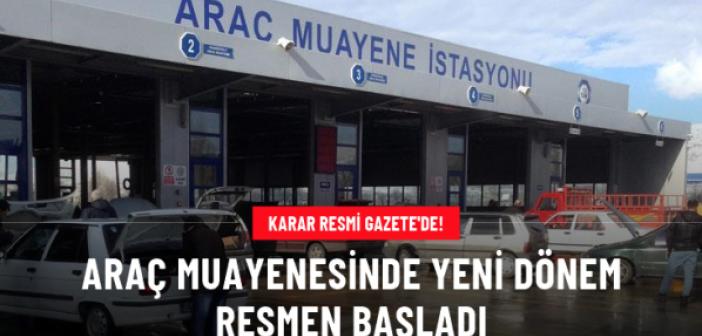 Araç Muayenesinde Yeni Dönem! e-rapor Dönemi Başlıyor!