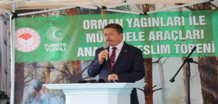 Veysel Tiryaki: "20 uçak, 9 yangın söndürme helikopteri aldık"