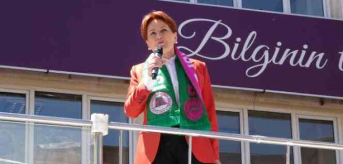 İYİ Parti Lideri Akşener Ispartalılarla buluştu