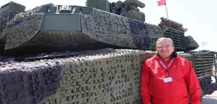 Altay tankı, TEKNOFEST-2023’te vatandaşlarla buluştu