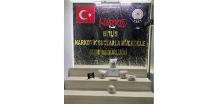 Bitlis’te 9 kilo eroin ele geçirildi