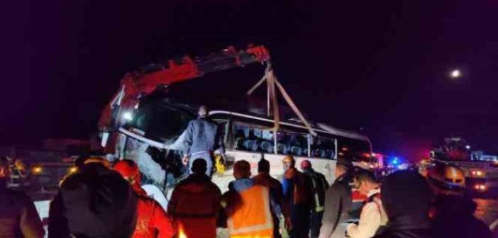 Bursa’daki otobüs kazasında 2 kişi hayatını kaybetmiş