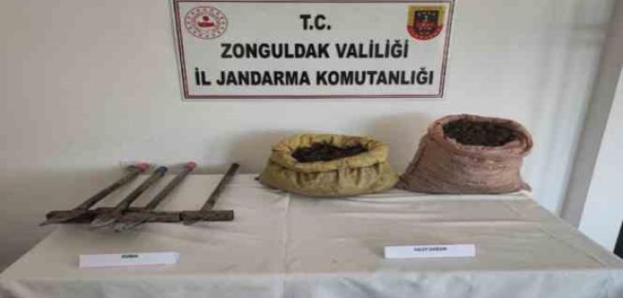 Kdz Ereğli’de 32,2 kilo salep soğanı ele geçirildi