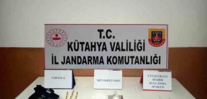 Kütahya’da jandarmadan uyuşturucu operasyonu