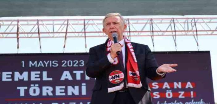 Mansur Yavaş: "Kandil’deki şerefsizler elinde silah tutarken o İHA’lar, SİHA’lar satılır mı?"