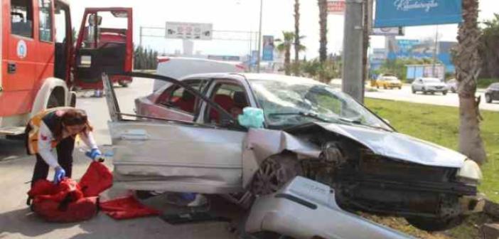 Motosikletle işe giden mesai arkadaşlarını ölüm ayırdı