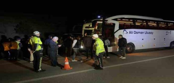 Sinop’ta yolcu otobüsü kazasında 16 yaralı