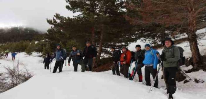 Trekkingçiler bir günde iki mevsim yaşadılar