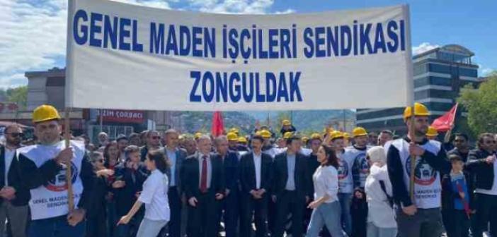 Zonguldak’ta 1 Mayıs kutlandı