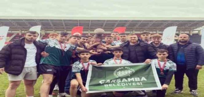 Çarşamba Belediye Spor Kulübü’nün ragbi başarısı