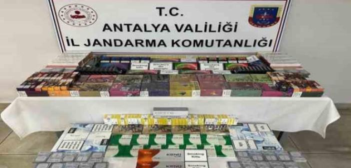 Jandarmadan kaçak ve elektronik sigara operasyonu