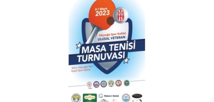 Köyceğiz’de Veteran Masa Tenisi Turnuvası başlıyor