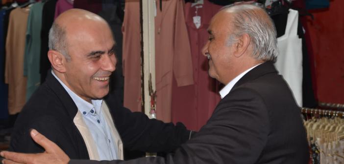Mardin Bağımsız Milletvekili Adayı Kahraman, Kızıltepe esnafını ziyaret etti