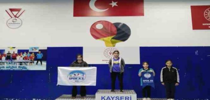 Spor A.Ş sporcularından 3 madalya birden