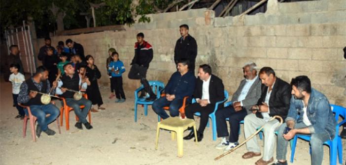 Nusaybin Kaymakamı Kayabaşı, halk ozanları ile buluştu