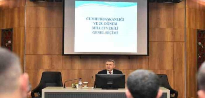 Adana’da “seçim güvenliği” toplantısı yapıldı