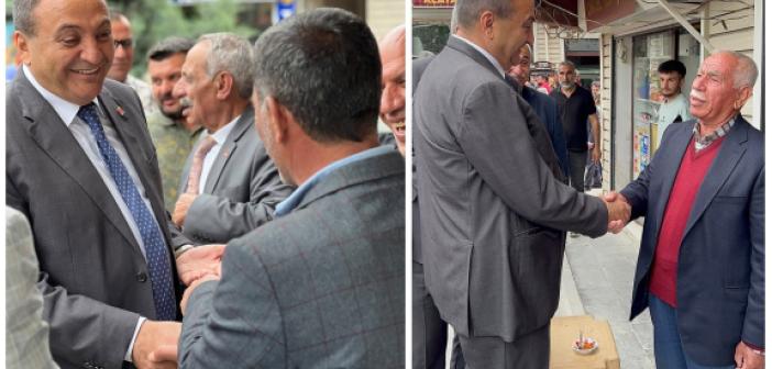 CHP Milletvekili Adayı Karaboğa, Mazıdağı’nda seçim çalışması yürüttü