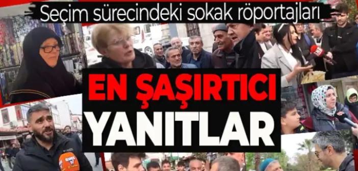 Vatandaş 2023 Seçiminde Ne Dedi... En şaşırtıcı cevaplar