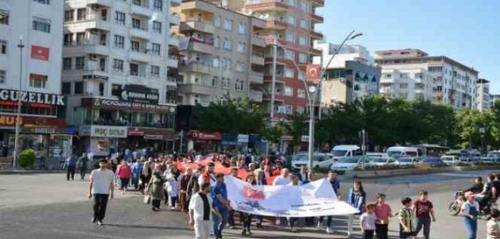 Batman’da gençlik yürüyüşü