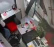 Minibüsün iş yerine girdiği kazanın yeni görüntüleri ortaya çıktı