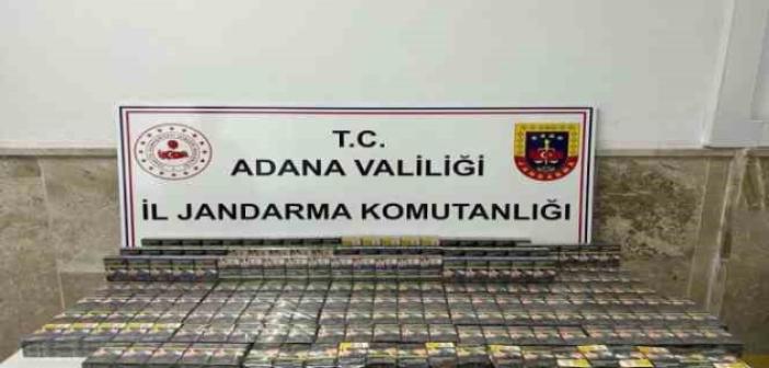 Adana’da 620 kilo kaçak tütün ele geçirildi