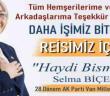 AK Parti Milletvekili adayı Biçek’ten teşekkür mesajı