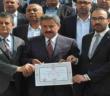 AK Parti Şırnak Milletvekili Aslan Tatar mazbatasını aldı
