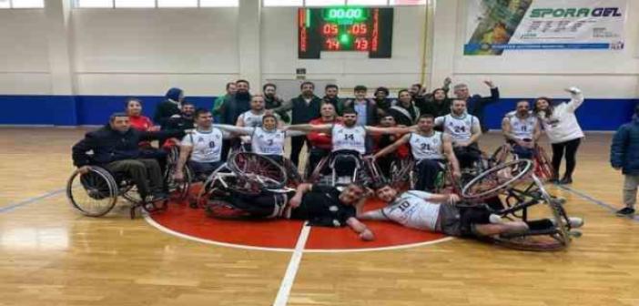 Amedspor tekerlekli sandalye basketbol takımı 1. Lig’de