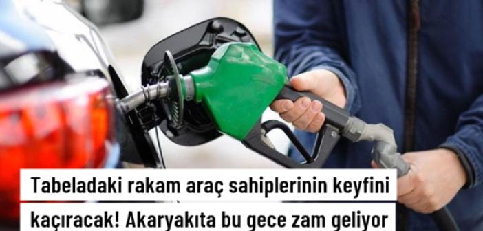 Bu gece yarısından itibaren benzine 75 kuruş zam gelmesi bekleniyor